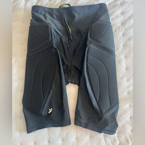 Black Padded GOALKEEPER Sports Shorts